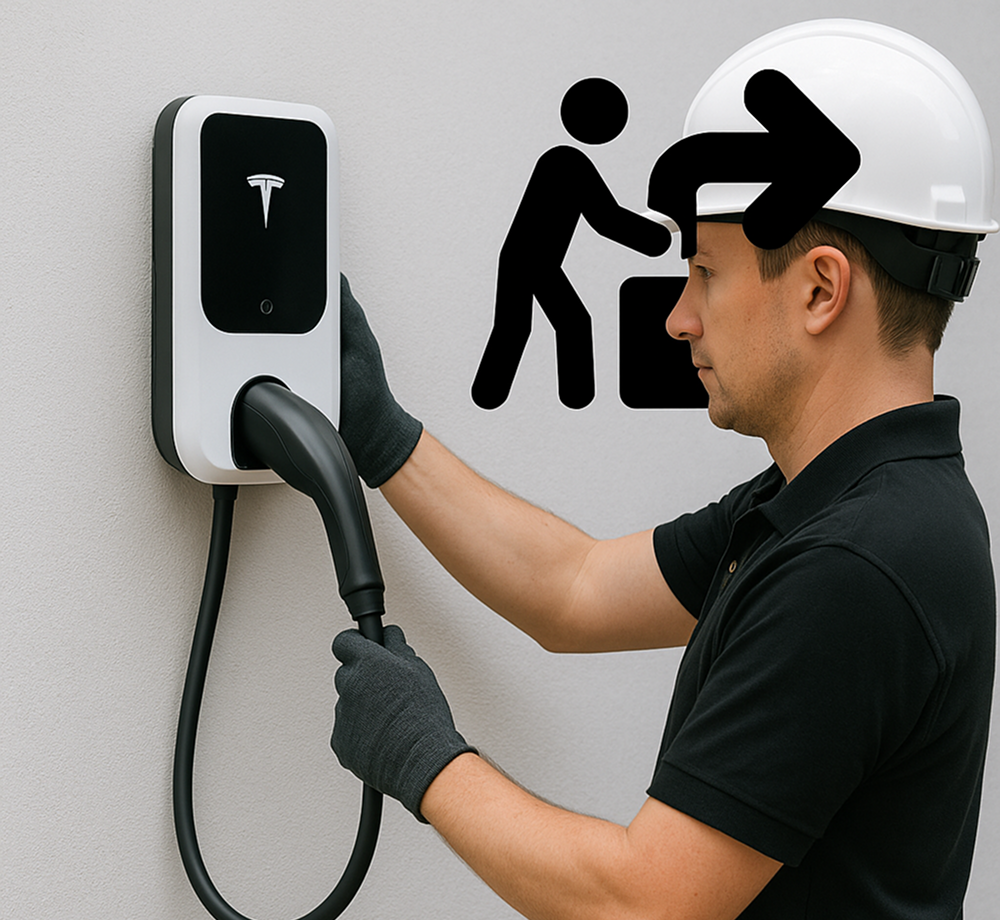 Home EV Charger Relocation Chargelink AE